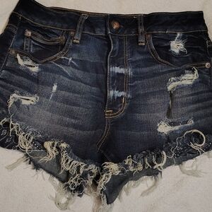 American Eagle Distressed Denim Shorts